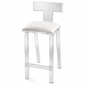 Luxury Acrylic Bar stool in Miami by Gusto Design Furniture