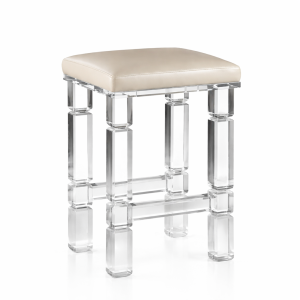 Luxury Berlin acrylic bar stool by Gusto Design Furniture