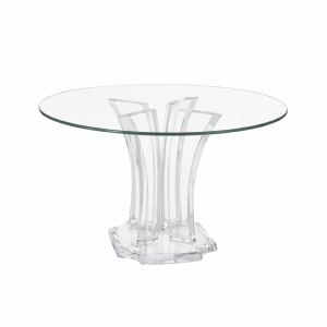 Luxury MilanoAcrylic Table in Miami by Gusto Design Furniture