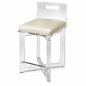 Luxury Candy Acrylic Bar stool in Miami by Gusto Design Furniture