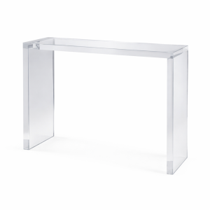Luxury Acrylic Console Table in Miami by Gusto Design Furniture